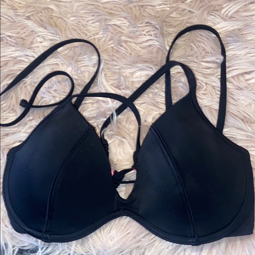 Pink bikini top firm price